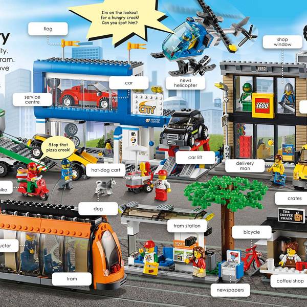 LEGO City: Busy Word Book