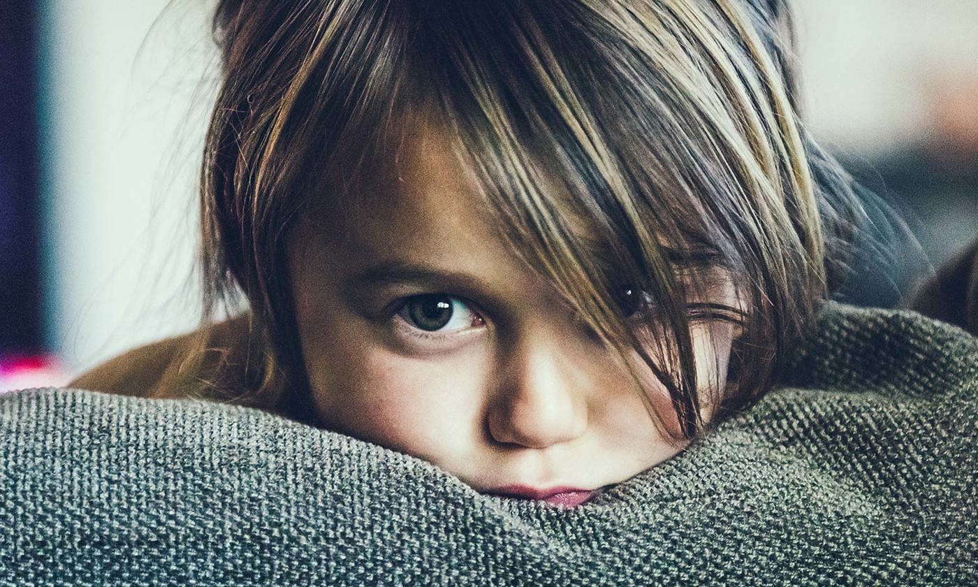 Young girl's face