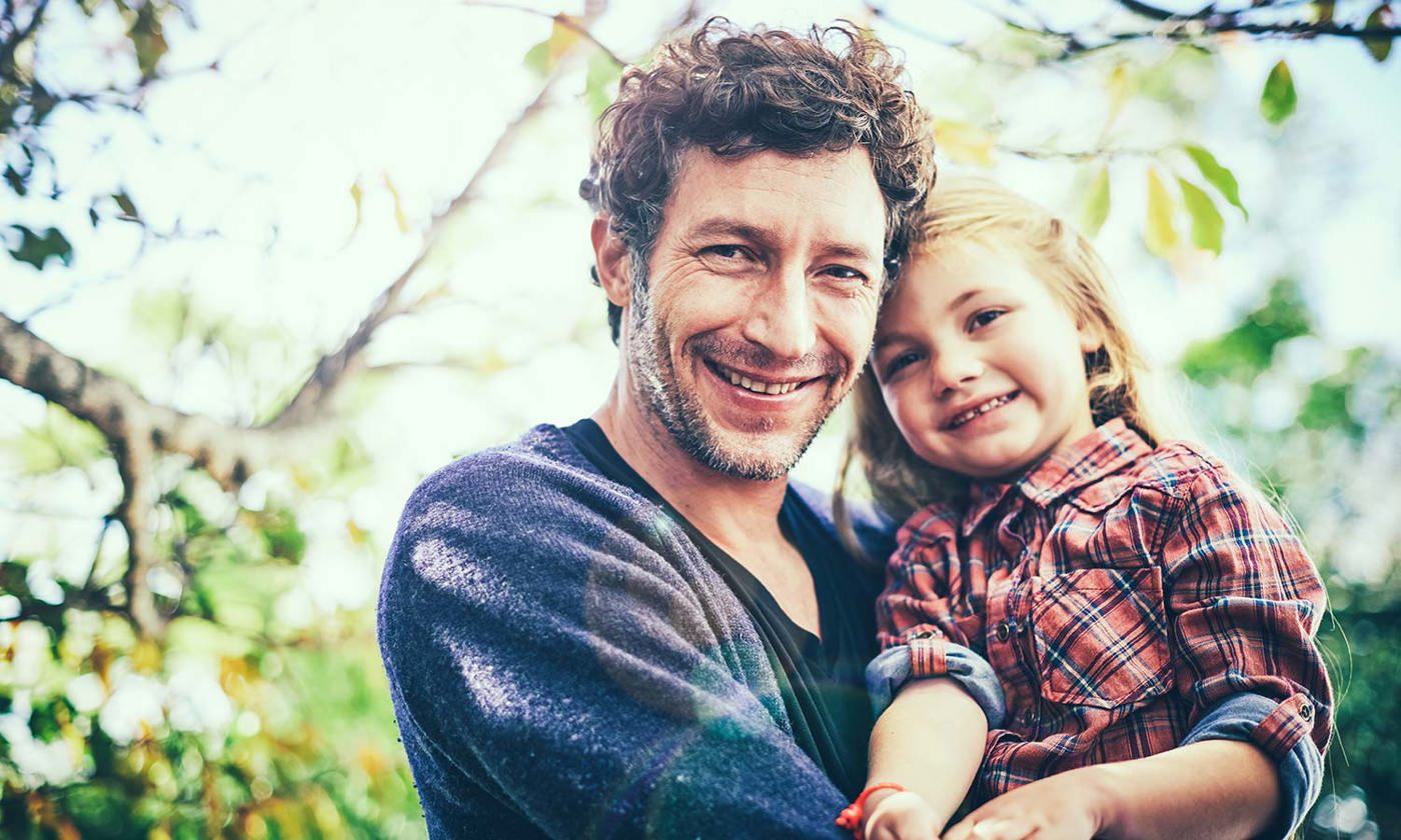 Father and daughter