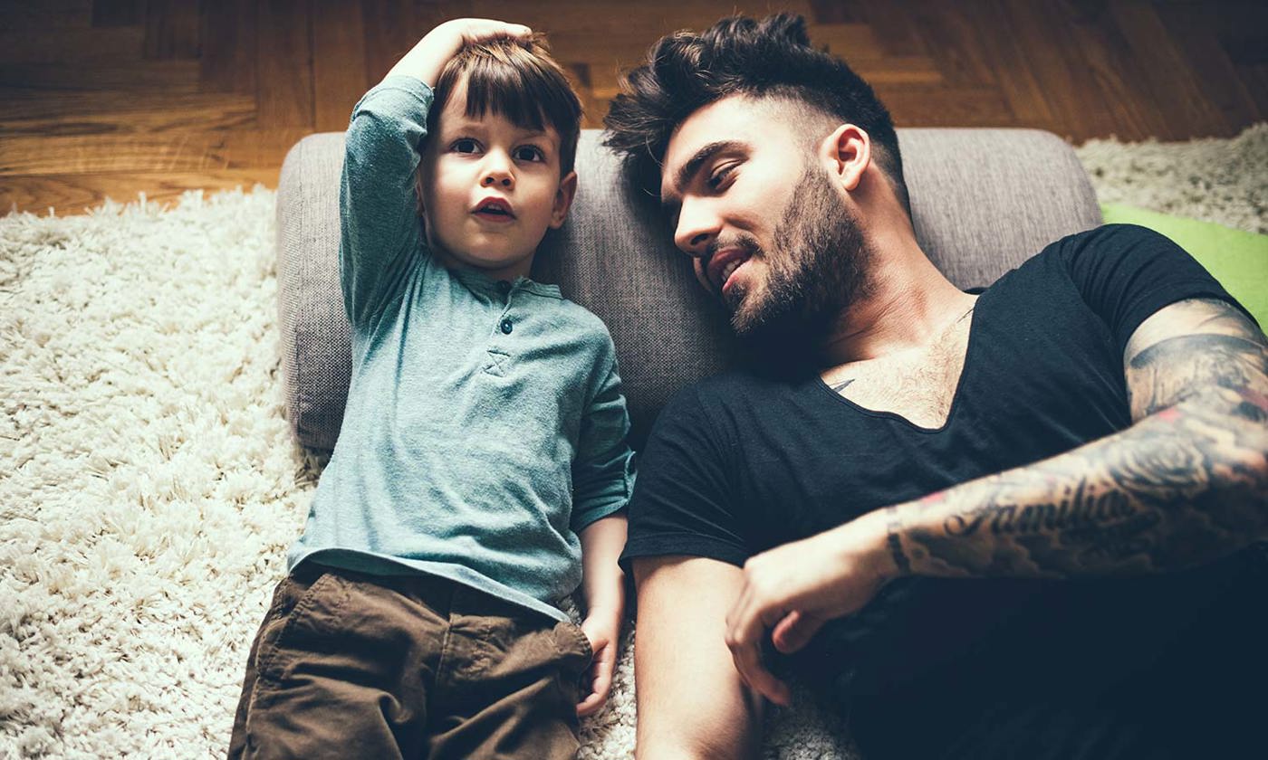Father and son
