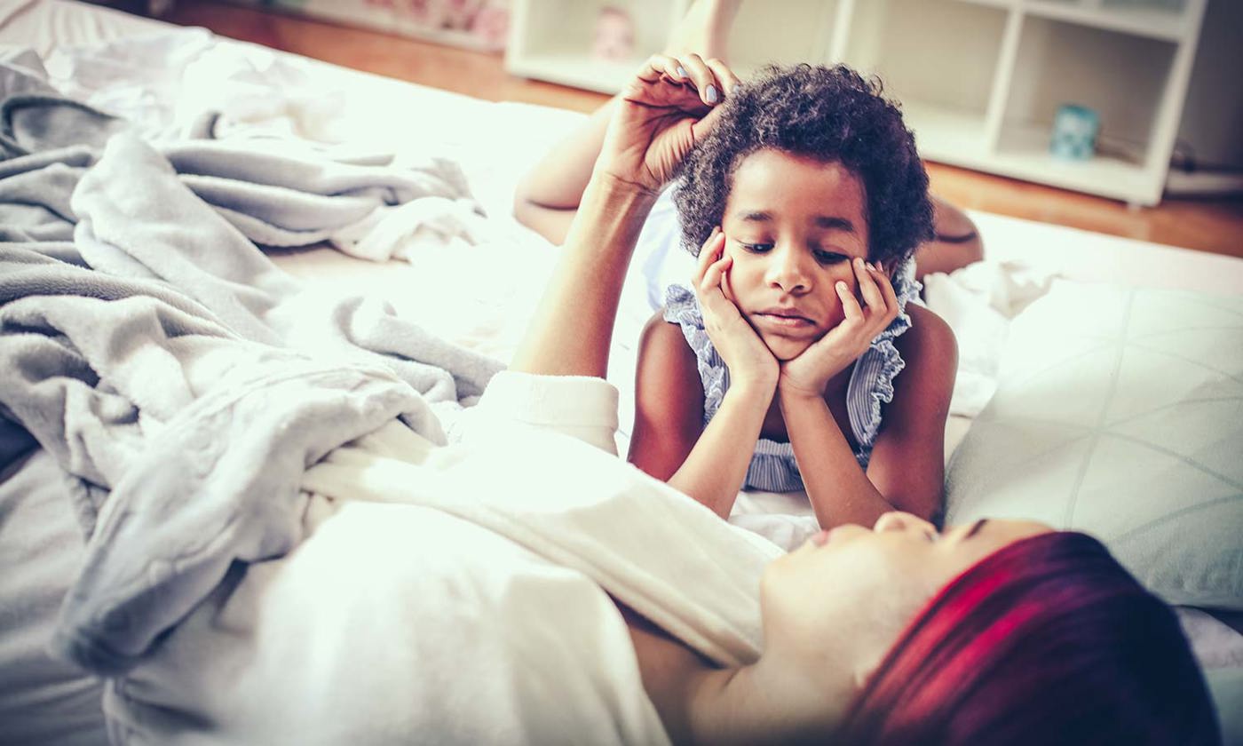 Serious conversation with a child